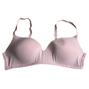 Joe Fresh Women's Pink Wireless Bra